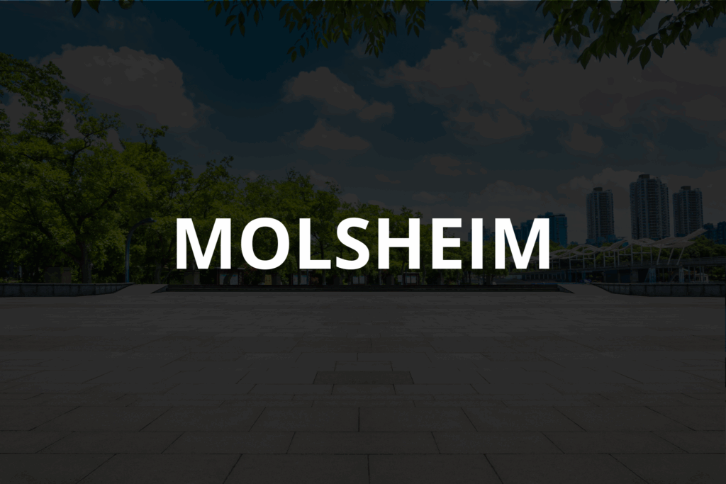 Molsheim, ville moderne et verdoyante